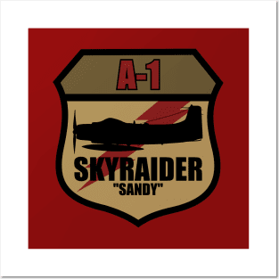 A-1 Skyraider Posters and Art